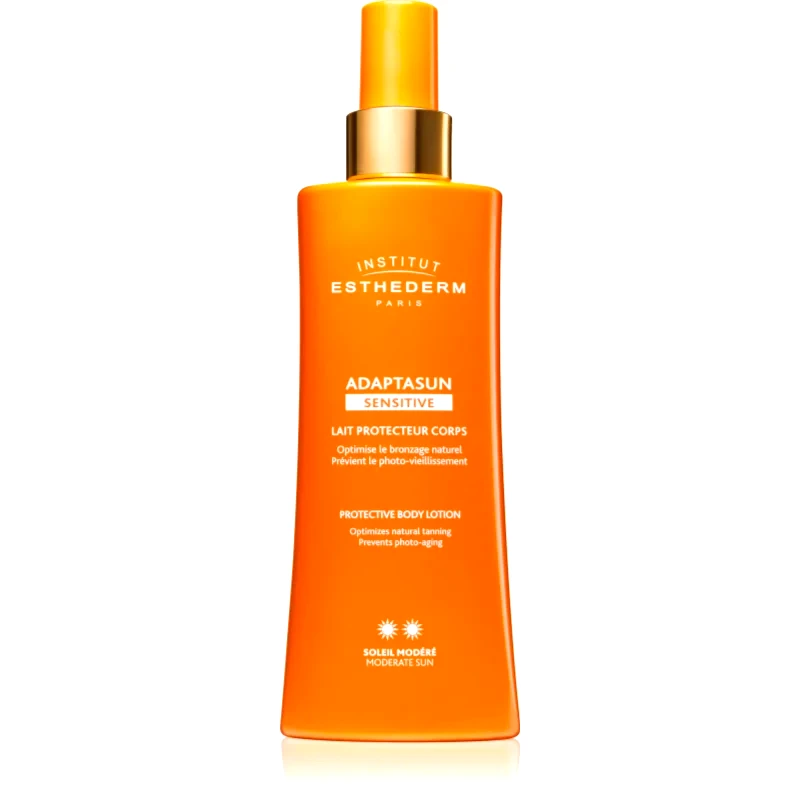 Institut Esthederm Institut Esthederm Adaptasun Sensitive Protective Body Lotion προστατευτική αντηλιακή λοσιόν Μεσαία προστασία από τον ήλιο 200 ml