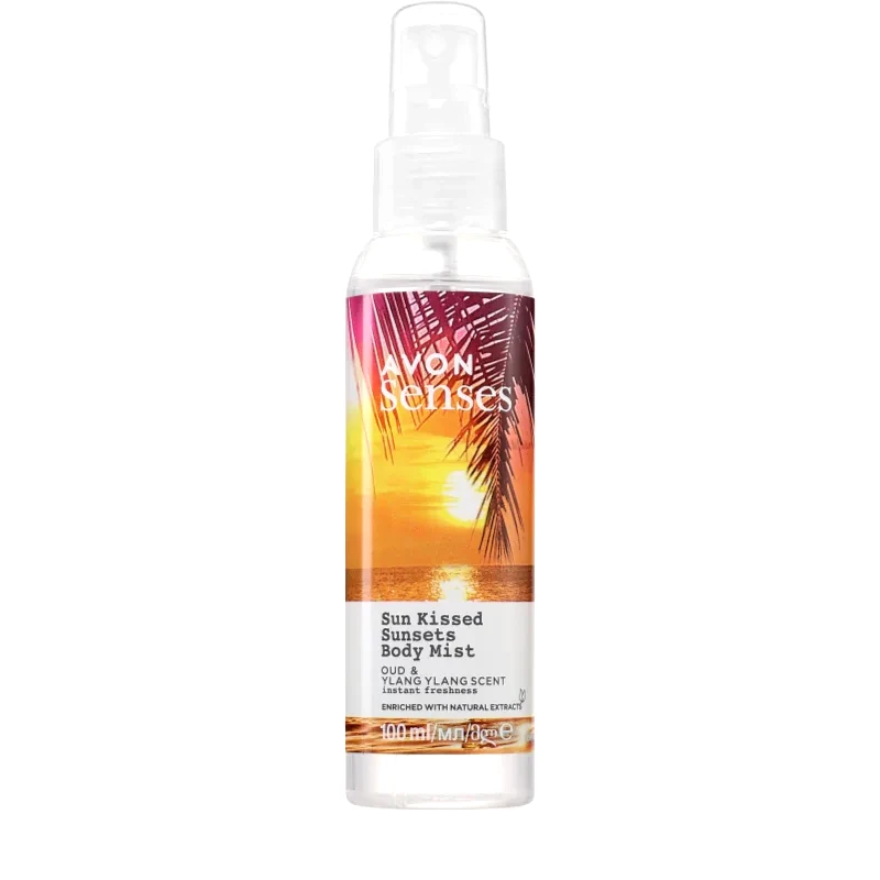 Avon Avon Senses Sun Kissed Sunsets δροσιστικό σπρεϊ σώματος 100 ml