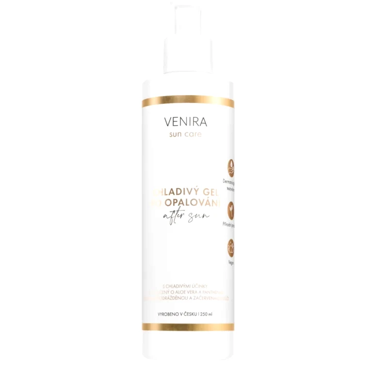 Venira Venira After Sun Cooling Gel δροσερό τζελ για μετά την ηλιοθεραπεία 250 ml