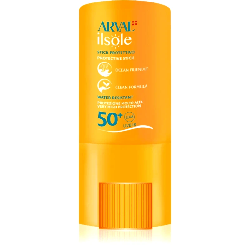 Arval Arval IlSole Protective Stick SPF 50+ τοπική φροντίδα κατά της ηλιακής ακτινοβολίας SPF 50+ 9 ml
