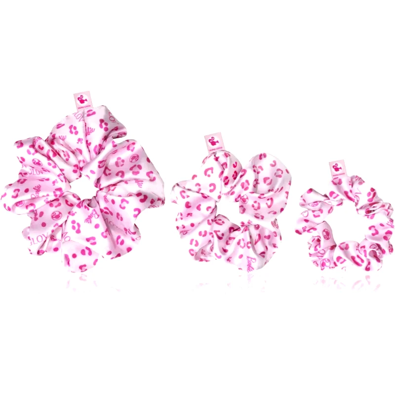 GLOV GLOV Barbie Scrunchies λαστιχάκια για τα μαλλιά τύπος Pink Panther 3 τμχ
