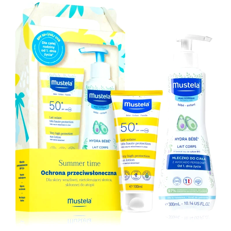 Mustela Mustela Bébé Summer Time Set σετ δώρου για παιδιά από τη γέννηση