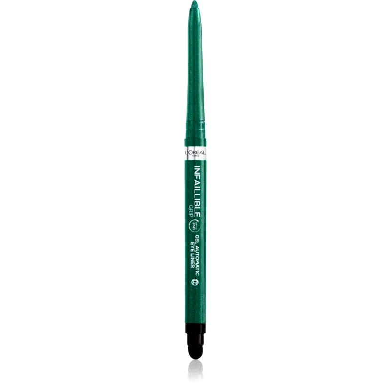 L’Oréal Paris L’Oréal Paris Infaillible Grip 36h Gel Automatic Liner αδιάβροχο τζελ μολύβι για τα μάτια Green 5 γρ