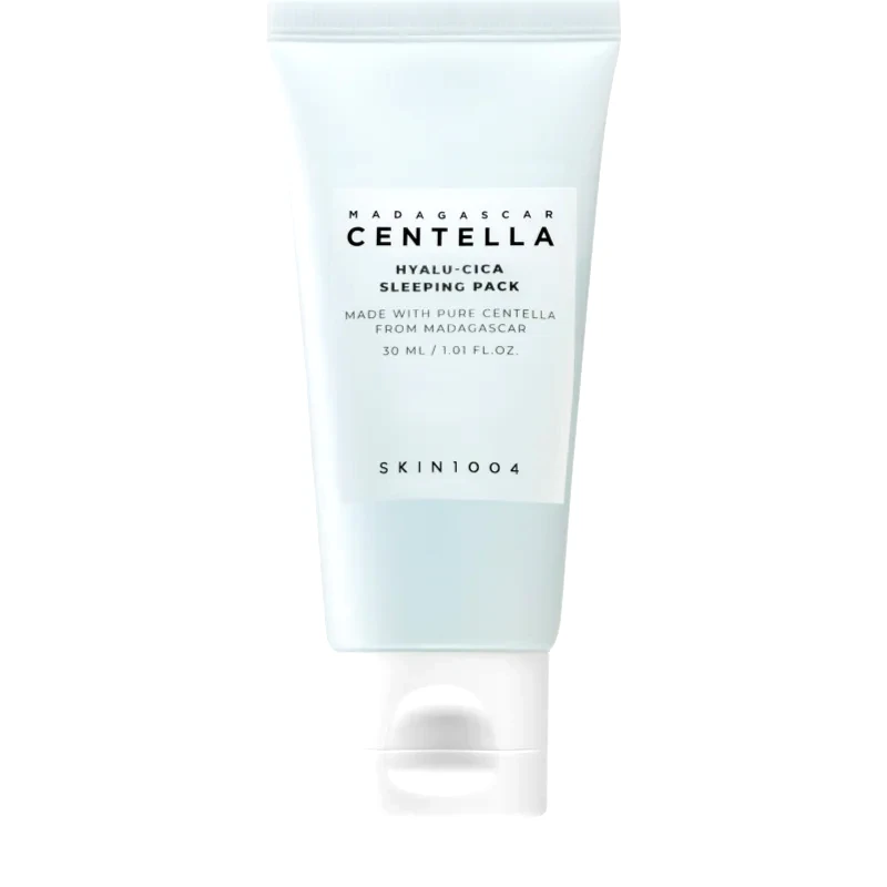 SKIN1004 SKIN1004 Madagascar Centella Hyalu-Cica Sleeping Pack τελειοποιητική και ενυδατική μάσκα νύχτας για την εξομάλυνση της επιδερμίδας 30 ml