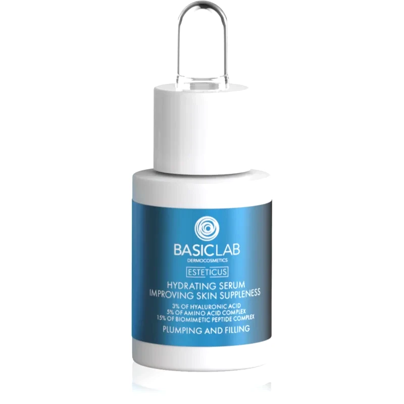BasicLab BasicLab Dermocosmetics Esteticus ενυδατικός ορός με ανθεκτικά αποτελέσματα 3% Hyaluronic Acid 15 ml
