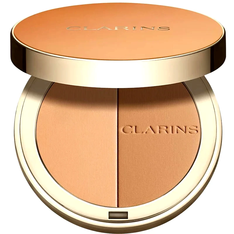 Clarins Clarins Ever Bronze Compact Powder Συμπαγής πούδρα ομογενοποίησης απόχρωση 02 10 γρ