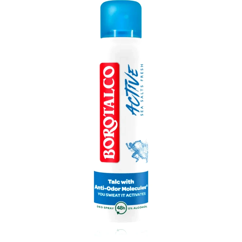 Borotalco Borotalco Active Sea Salts αποσμητικό σε σπρέι με 48 - ώρη προστασία 150 ml