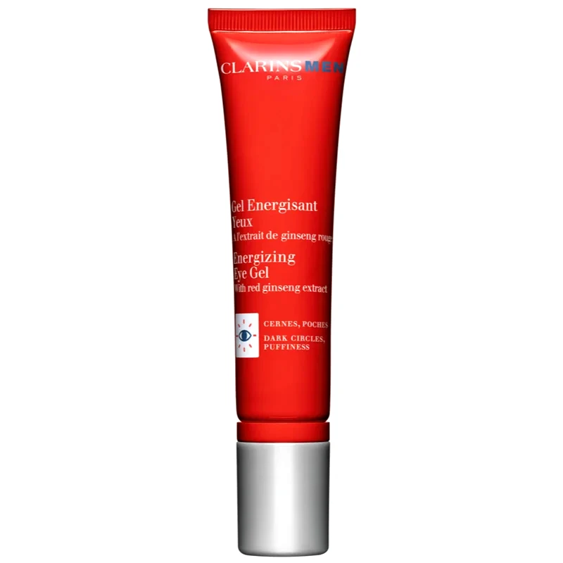 Clarins Clarins Men Energizing Eye Gel ενεργοποιητική τζελ-κρέμα ματιών ενάντια στα σημάδια κόπωσης για άντρες 15 ml