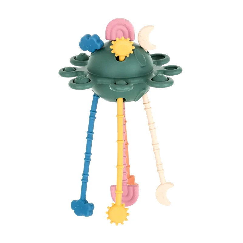 Petite&Mars Petite&Mars Crazy planet παιχνίδι δραστηριοτήτων 6 m+ Misty Green 1 τμχ