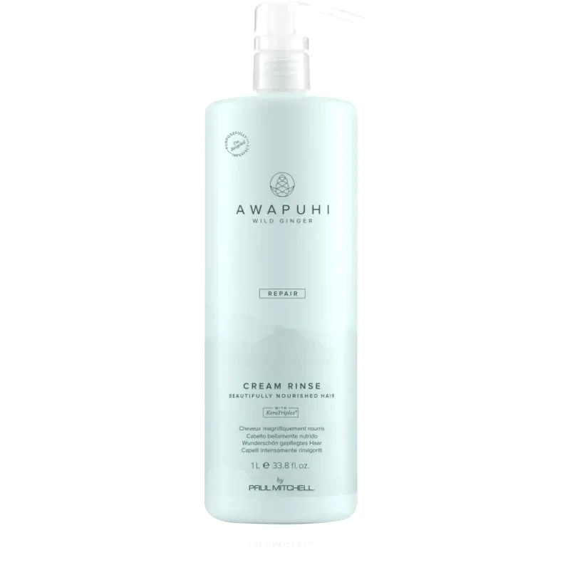 Paul Mitchell Paul Mitchell Awapuhi Wild Ginger Repair Cream Rinse θρεπτικό κοντίσιονερ για όλους τους τύπους μαλλιών 1000 ml