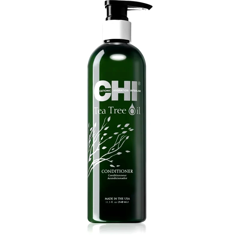 CHI CHI Tea Tree Oil Conditioner δροσιστικό μαλακτικό για λιπαρά μαλλιά και το δέρμα της κεφαλής 340 ml