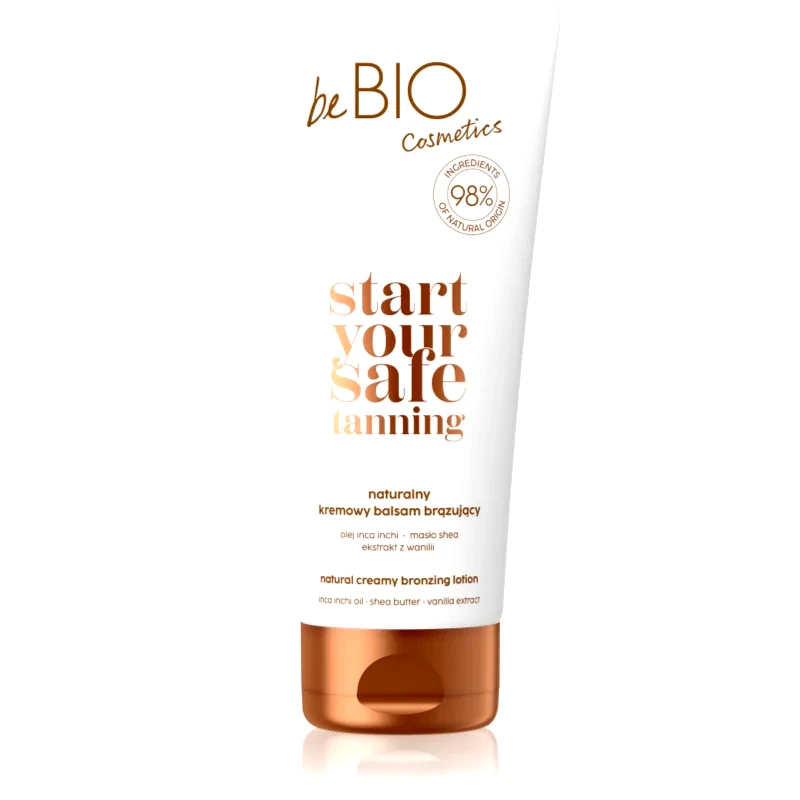 beBIO beBIO Safe Tanning γάλα με χρώμα για το σώμα 200 ml