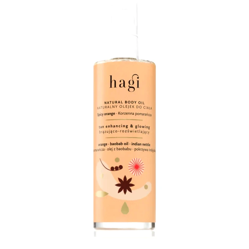 Hagi Hagi Spicy Orange λάδι για το σώμα με δράση αυτομαυρίσματος 100 ml