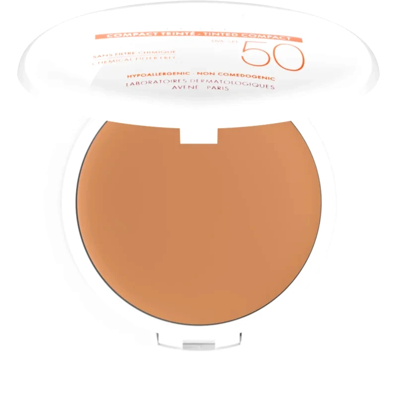 Avène Avène Sun Mineral Tinted Compact συμπαγές μεικ απ SPF 50 απόχρωση Honey 10 γρ