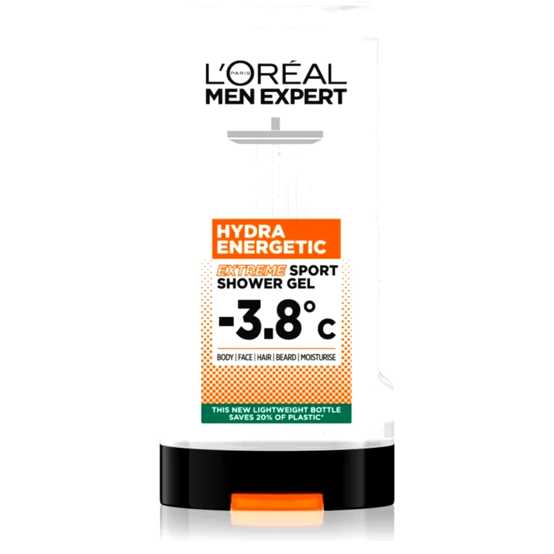 L’Oréal Paris L’Oréal Paris Men Expert Hydra Energetic δροσιστικό τζελ ντους για άντρες 300 ml