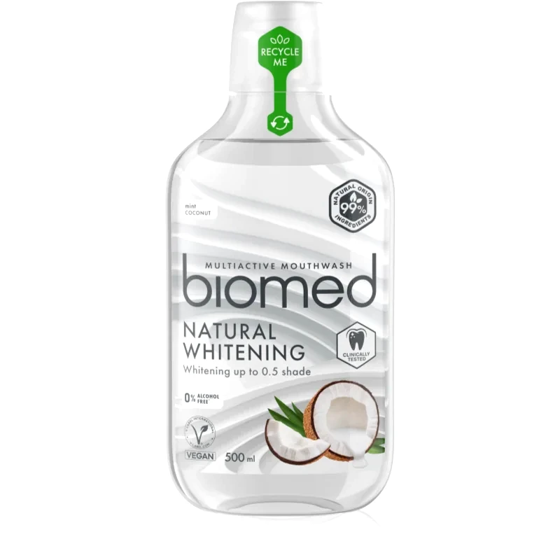 Biomed Biomed Natural Whitening στοματικό διάλυμα 500 ml