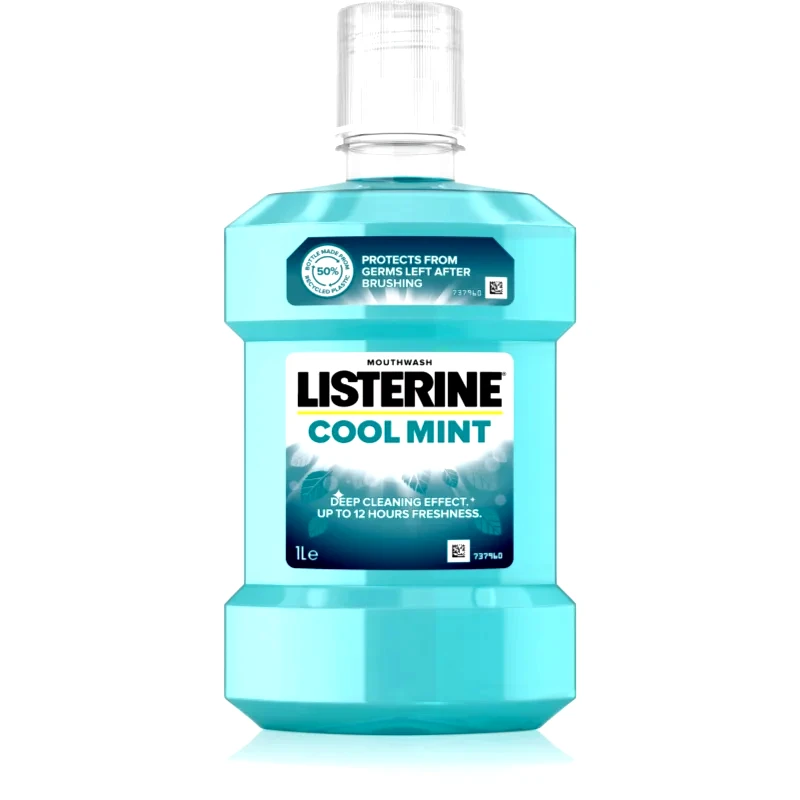 Listerine Listerine Cool Mint στοματικό διάλυμα για φρέσκια αναπνοή 1000 ml