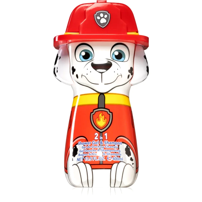 Nickelodeon Nickelodeon Paw Patrol Marshall τζελ για ντους και σαμπουάν 2 σε 1 για παιδιά 400 ml