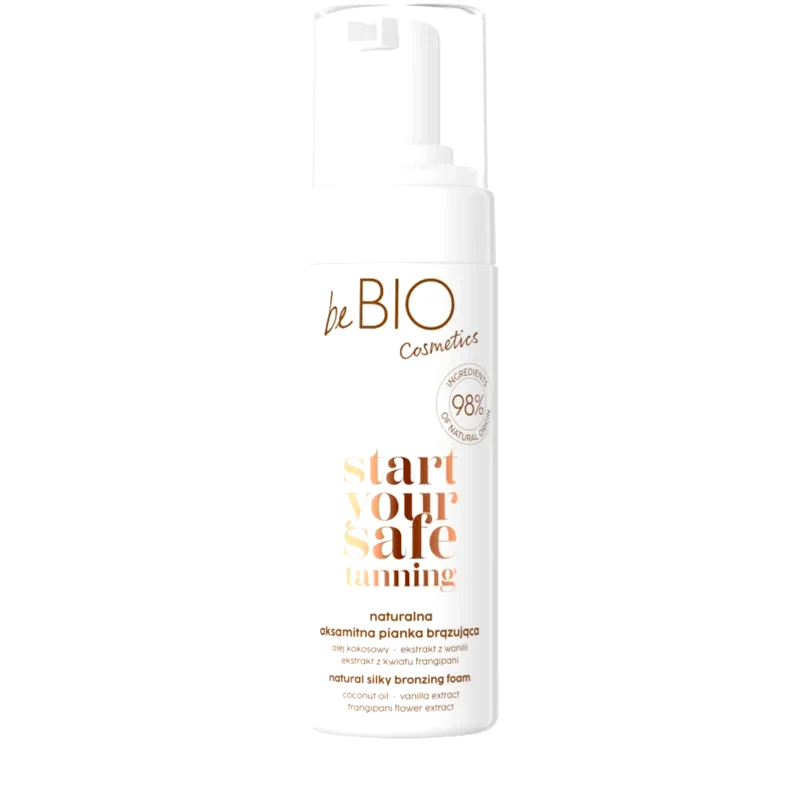 beBIO beBIO Safe Tanning μπρονζερ αφρός 150 ml