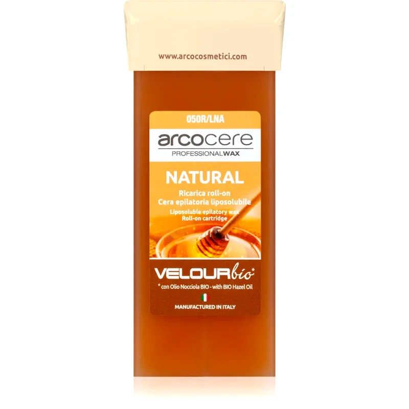 Arcocere Arcocere Professional Wax Natural Κερί Αποτρίχωσης roll - on ανταλλακτική γέμιση 100 ml