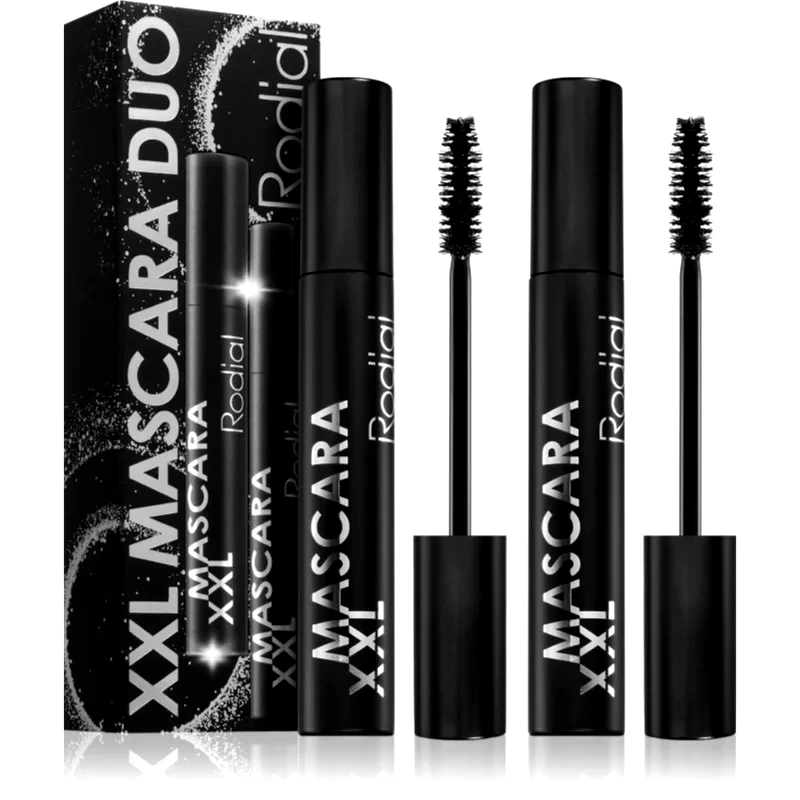 Rodial Rodial Mascara XXL Duo μάσκαρα για όγκο σε έχτρα μαύρο