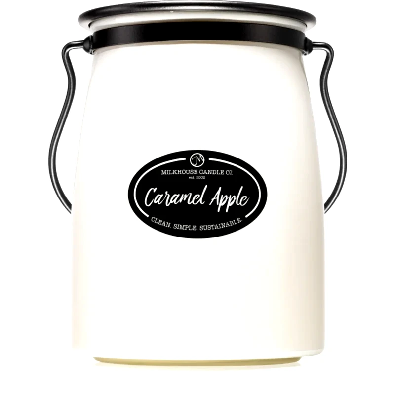 Milkhouse Candle Co. Milkhouse Candle Co. Creamery Caramel Apple αρωματικό κερί Butter Jar 624 γρ