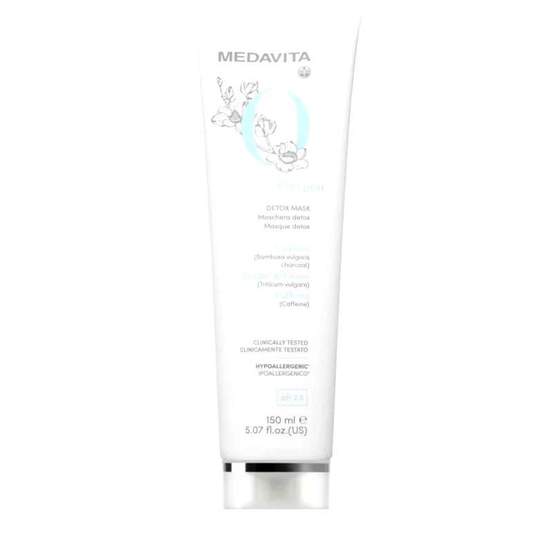 Medavita Medavita Oxygen Detox Mask αποτοξινωτική μάσκα για μαλλιά και το δέρμα του τριχωτού της κεφαλής 150 ml