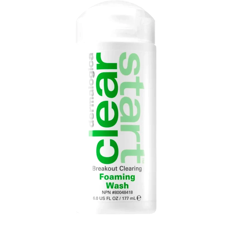 Dermalogica Dermalogica Clear Start Breakout Clearing καθαριστικός αφρός ενάντια στις ατέλειες της επιδερμίδας με ακμή 177 ml