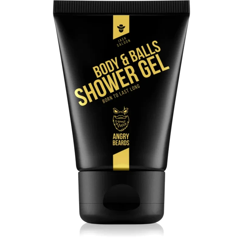 Angry Beards Angry Beards Jack Saloon Shower Gel ενυδατικό τζελ ντους για άντρες 50 ml