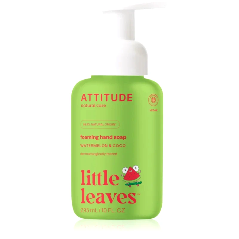 Attitude Attitude Little Leaves Watermelon & Coco υγρό σαπούνι για τα χέρια για παιδιά 295 ml