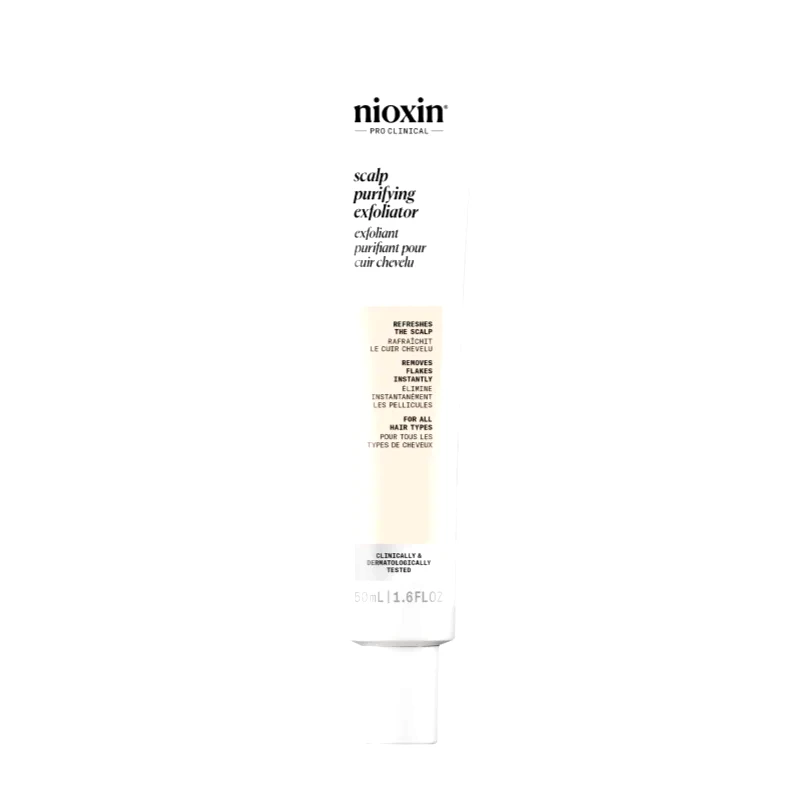 Nioxin Nioxin Scalp Purifying Exfoliator φροντίδα του δέρματος της κεφαλής κατά της πιτυρίδας 50 ml