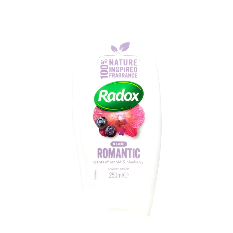 Radox Radox Romantic Orchid & Blueberry απαλή κρέμα ντους 250 ml