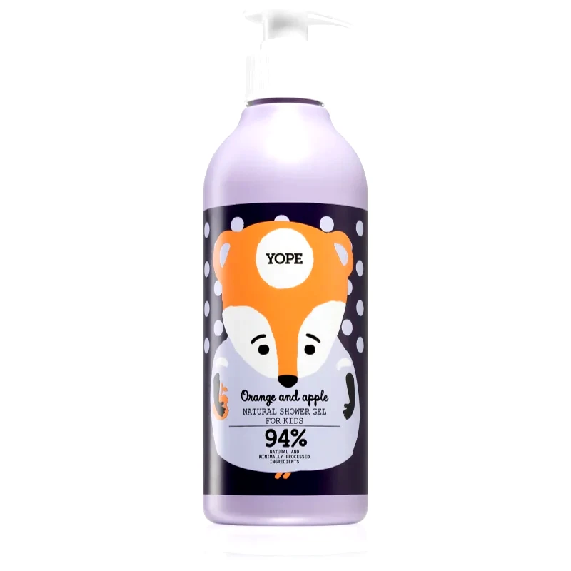 Yope Yope Orange & Apple τζελ για ντους για παιδιά 400 ml