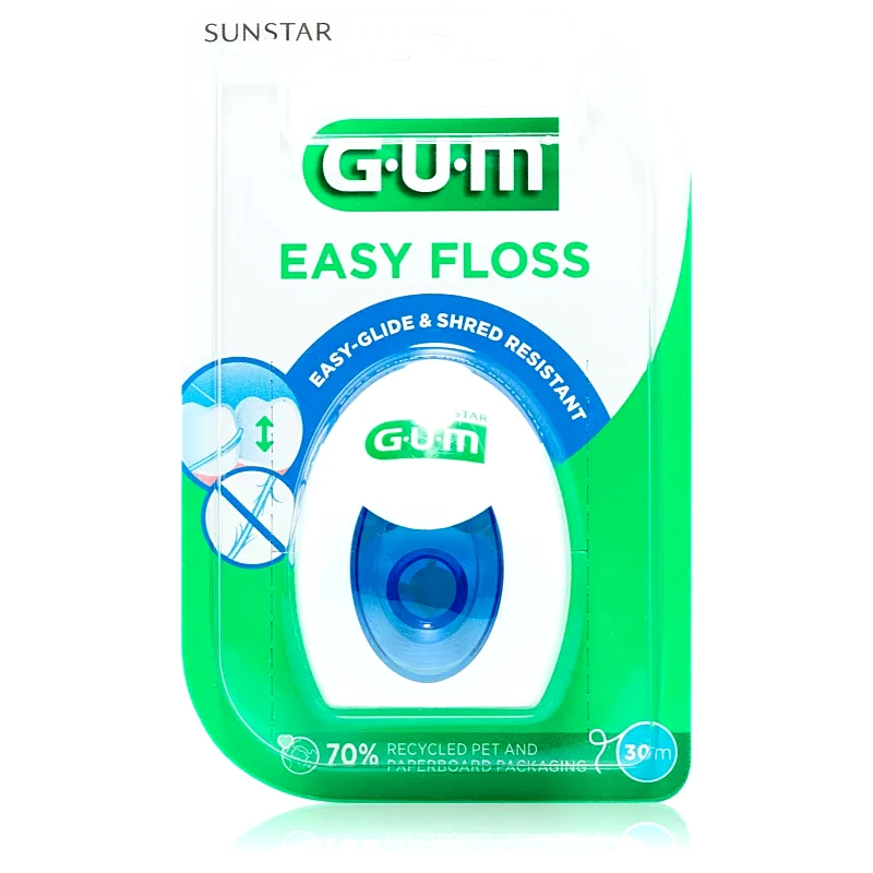 G.U.M G.U.M Easy Floss οδοντικό νήμα 30 μ