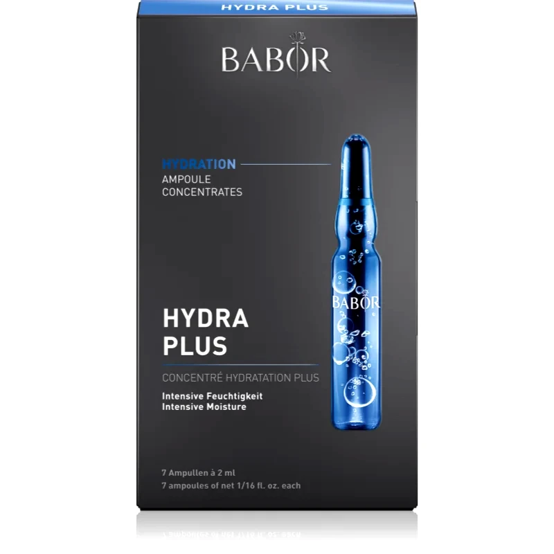 BABOR BABOR Ampoule Concentrates Hydra Plus συμπυκνωμένος ορός για έντονη ενυδάτωση επιδερμίδας 7x2 ml