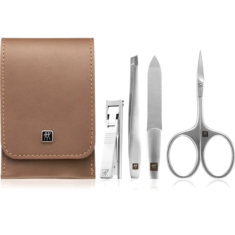 Zwilling Zwilling Premium σετ μανικιούρ Taupe 4 τμχ
