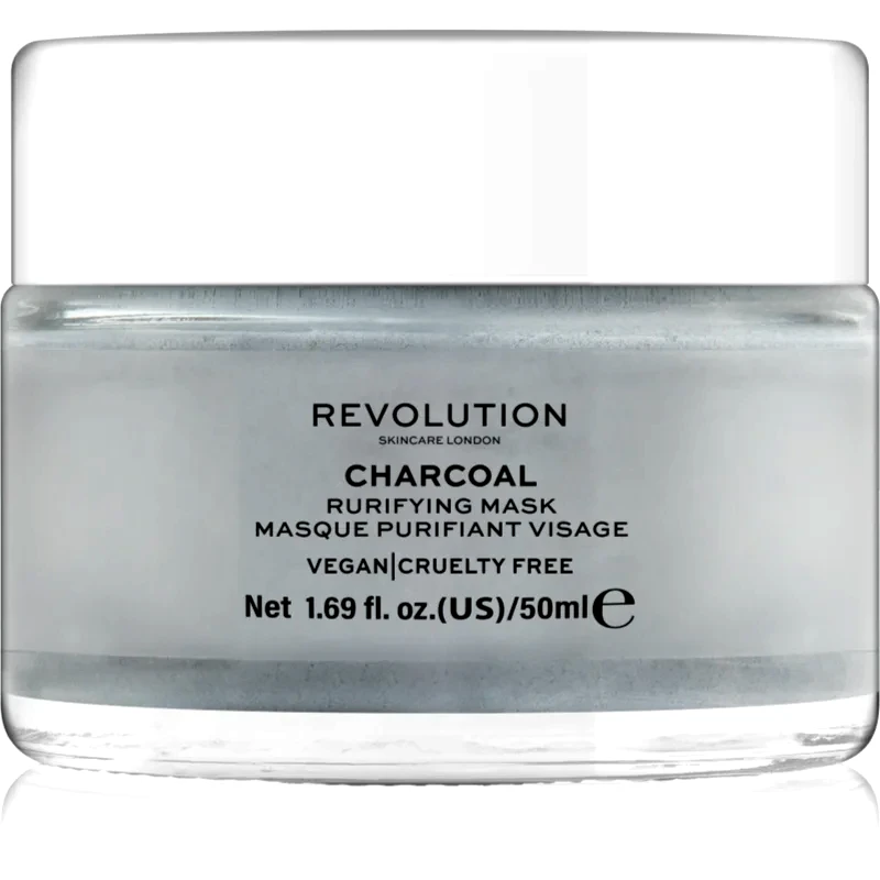 Revolution Skincare Revolution Skincare Purifying Charcoal καθαριστική μάσκα προσώπου 50 ml