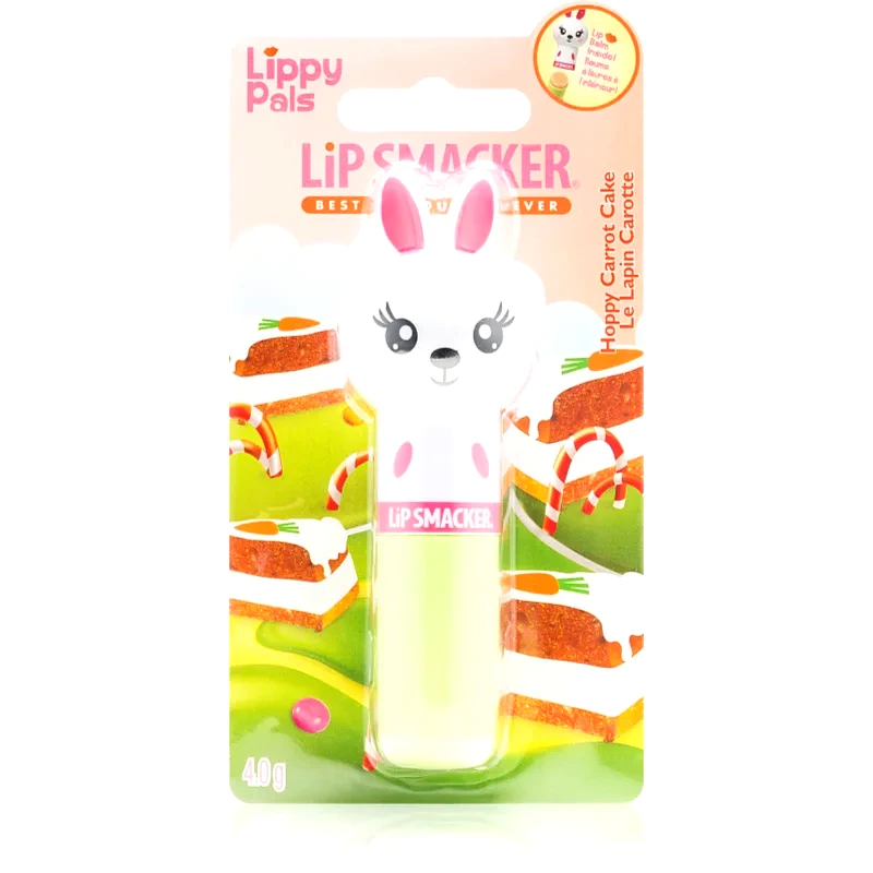 Lip Smacker Lip Smacker Lippy Pals θρεπτικό βάλσαμο για τα χείλη Hoppy Carrot Cake 4 γρ