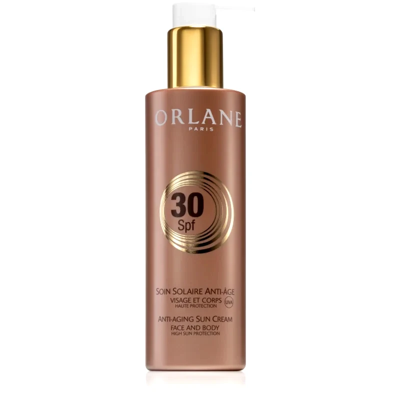 Orlane Orlane Sun Care Anti-aging Sun Cream προστατευτική φροντίδα κατά της ηλιακής ακτινοβολίας με αντιρυτιδικά αποτέλεσματα SPF 30 200 ml