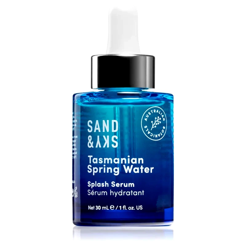 Sand & Sky Sand & Sky Tasmanian Spring Water Splash Serum εντατικά ενυδατικός ορός Για το πρόσωπο 30 ml