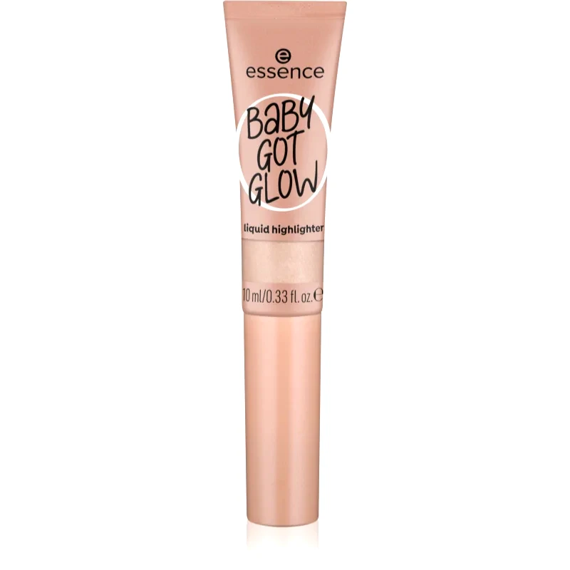 essence essence BABY GOT GLOW υγρό λαμπρυντικό απόχρωση 10 Sassy In Silk 10 ml