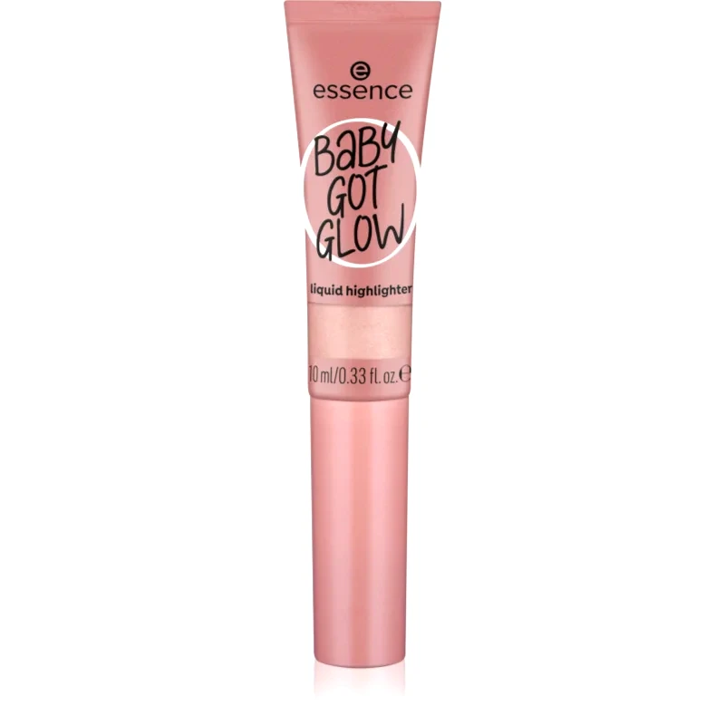 essence essence BABY GOT GLOW υγρό λαμπρυντικό απόχρωση 20 Rose and Shine 10 ml