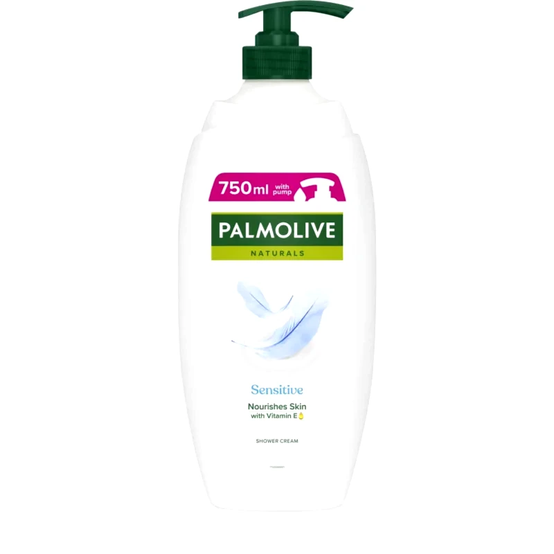 Palmolive Palmolive Naturals Milk Protein τζελ για ντους για την ευαίσθητη επιδερμίδα 750 ml