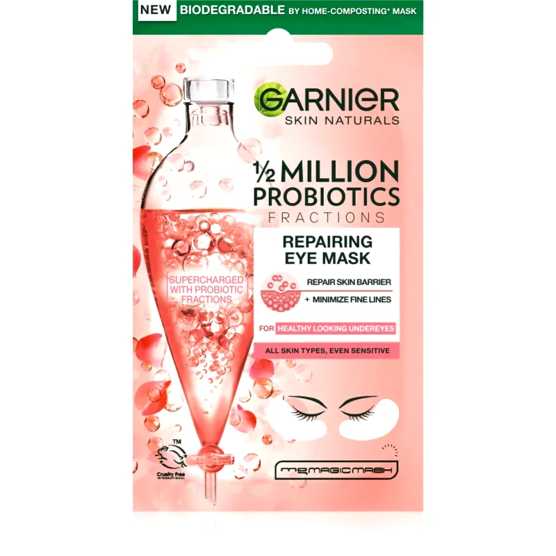 Garnier Garnier Skin Naturals μάσκα για τα μάτια με προβιοτικά 6 γρ