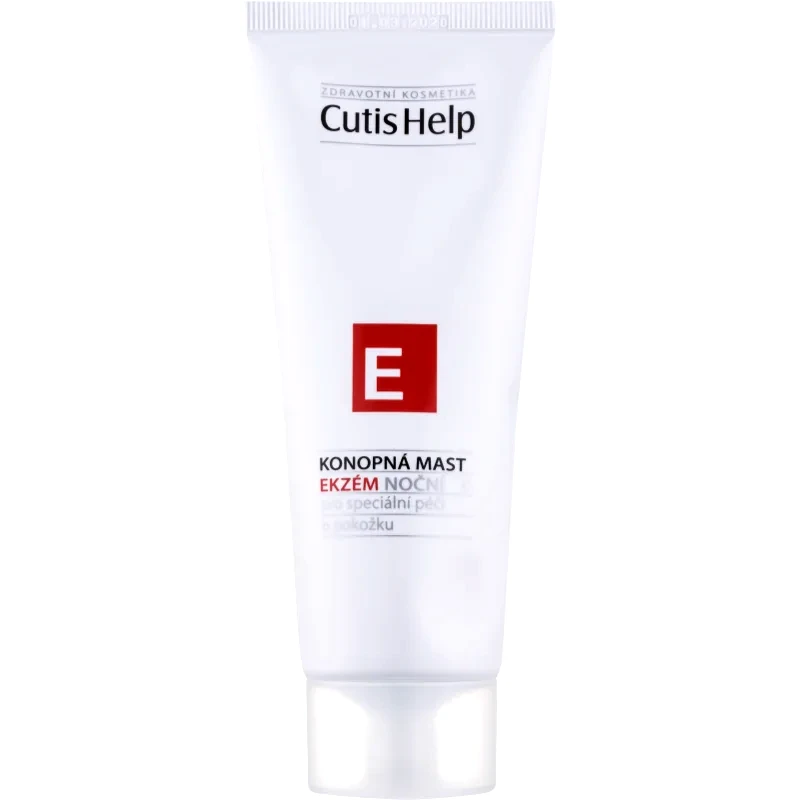 CutisHelp CutisHelp Health Care E - Eczema αλοιφή κάνναβης στην εμφάνιση του έκζεμα Για πρόσωπο και σώμα 100 ml