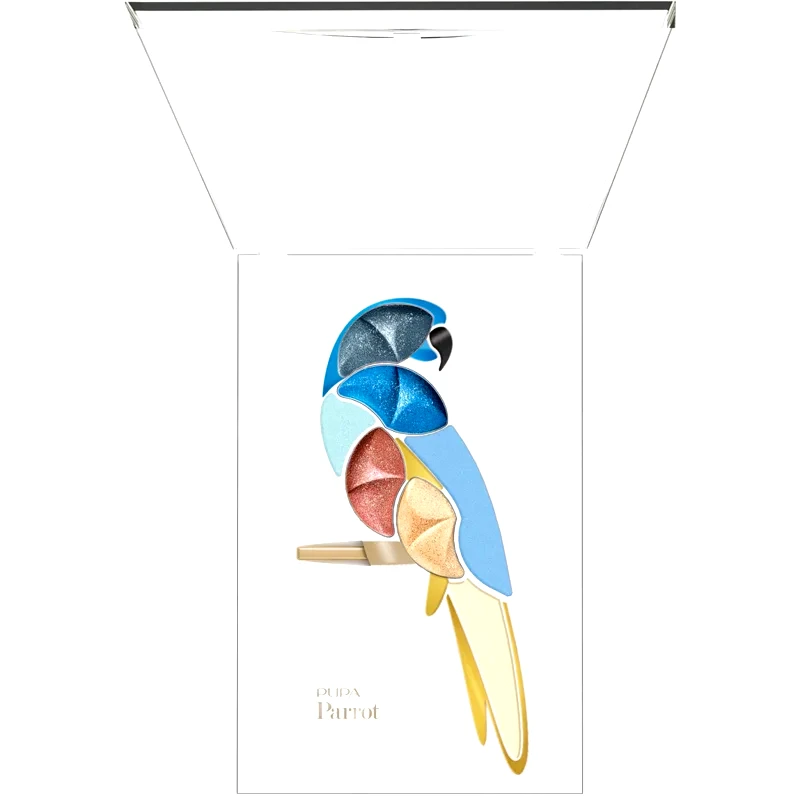 PUPA Milano PUPA Milano Parrot παλέτα με σκιές ματιών διάφορες αποχρώσεις 003 Rio 300 γρ