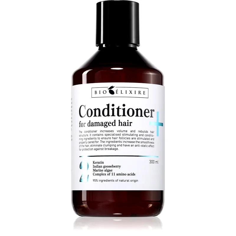 Bioélixire Bioélixire For Damaged Hair ενυδατικό και θρεπτικό μαλακτικό για κατεστραμμένα μαλλιά 300 ml