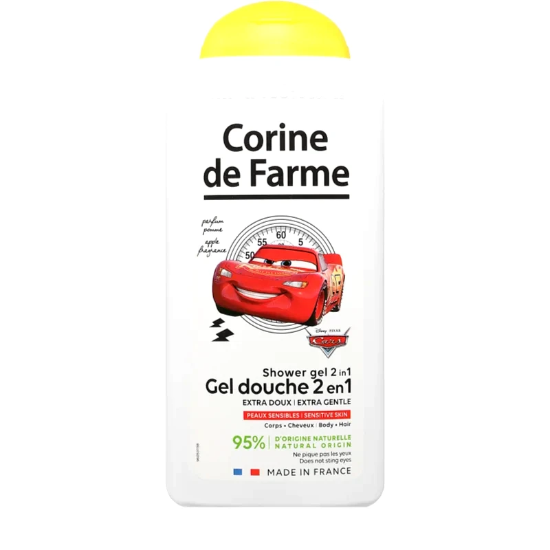 Corine de farme Corine de farme Shower Gel 2 in 1 Cars τζελ για ντους 2 σε 1 300 ml