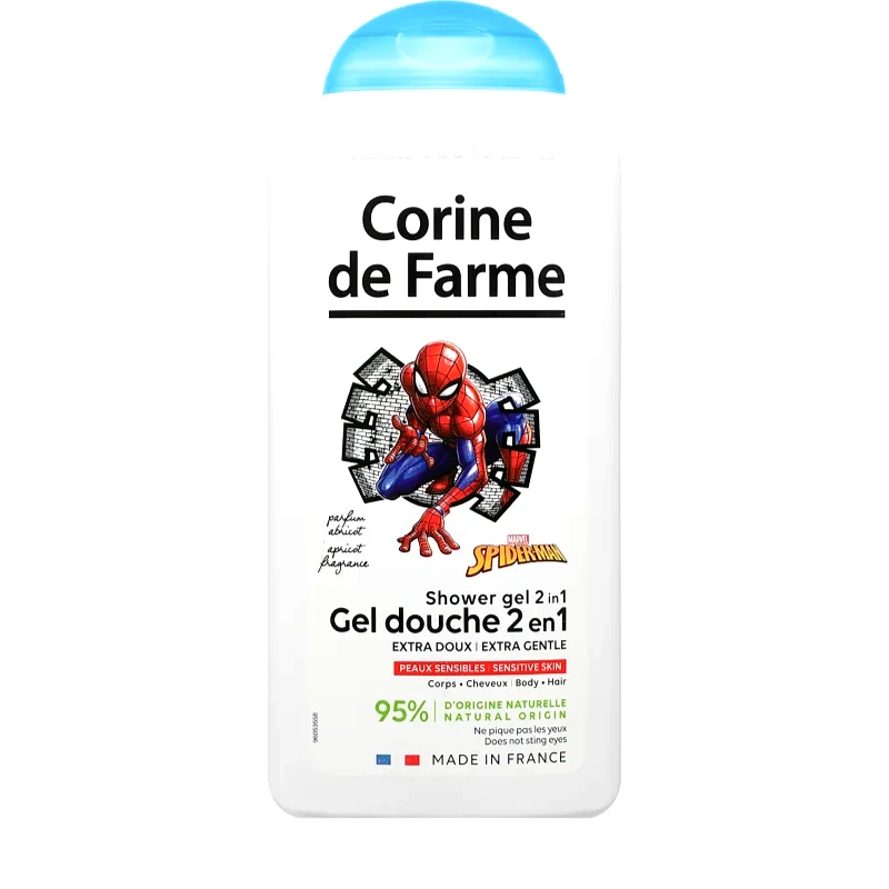 Corine de farme Corine de farme Shower Gel 2 in 1 Spiderman τζελ για ντους 2 σε 1 300 ml