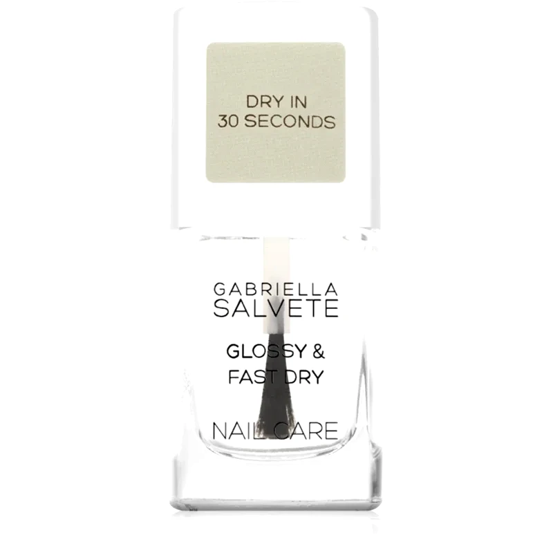Gabriella Salvete Gabriella Salvete Nail Care Glossy & Fast Dry τοπ βερνίκι με γρήγορο στέγνωμα Για τα νύχια 11 ml